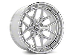 Vossen HFX1 Deep Silver Polished 6-Lug Wheel; 20x9.5; 15mm Offset (17-24 Titan)