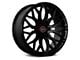 Vossen HF6-3 Satin Black 6-Lug Wheel; 20x9.5; 15mm Offset (16-24 Titan XD)