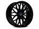 Vossen HF6-3 Gloss Black 6-Lug Wheel; 20x9.5; 15mm Offset (22-24 Tundra)