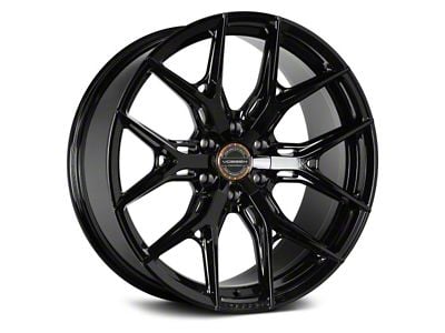 Vossen HF6-4 Gloss Black 6-Lug Wheel; 20x10; -18mm Offset (22-24 Tundra)