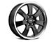 Voxx Turin Gloss Black with Mirror Machined Lip Wheel; 18x8.5; 39mm Offset (04-15 Titan)