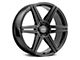 Voxx Sotto Gloss Black 6-Lug Wheel; 18x8.5; 18mm Offset (21-24 Bronco, Excluding Raptor)