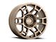 Voxx Replica Pro Style Dark Matte Bronze 6-Lug Wheel; 17x8.5; 0mm Offset (2024 Tacoma)