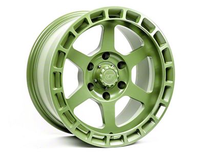 VR Forged D14 Satin Army Green 6-Lug Wheel; 17x8.5; -8mm Offset (05-15 Tacoma)