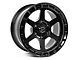 VR Forged D14 Matte Black 6-Lug Wheel; 17x8.5; 0mm Offset (21-24 Bronco, Excluding Raptor)