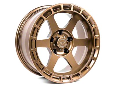 VR Forged D14 Satin Bronze Wheel; 17x8.5; -1mm Offset (18-24 Jeep Wrangler JL)