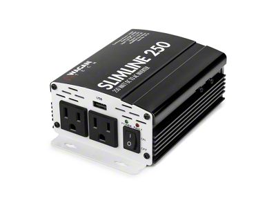 SlimLine AC Power Inverter; 250 Watt