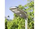 Solar and LED Floodlight; 2000 Lumen