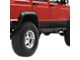 Warrior Products Sideplates; Black (84-01 Jeep Cherokee XJ 2-Door)