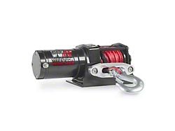 Warrior Winches Ninja 2,000 lb. 12v Electric Winch with Synthetic Rope (Universal; Some Adaptation May Be Required)