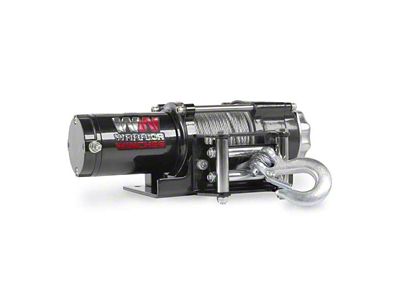 Warrior Winches Ninja 2,500 lb. 12v Electric Winch with Steel Cable (Universal; Some Adaptation May Be Required)