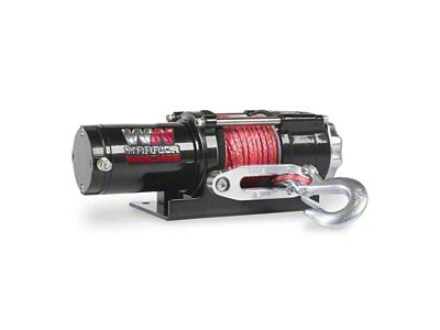 Warrior Winches Ninja 2,500 lb. 12v Electric Winch with Synthetic Rope (Universal; Some Adaptation May Be Required)