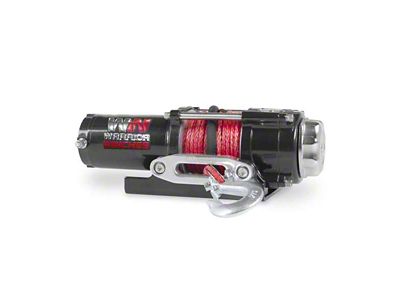 Warrior Winches Ninja 3,500 lb. 12v Electric Winch with Synthetic Rope (Universal; Some Adaptation May Be Required)