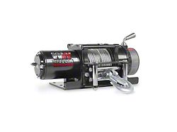 Warrior Winches Ninja 4,500 lb. 12v Electric Winch with Steel Cable (Universal; Some Adaptation May Be Required)