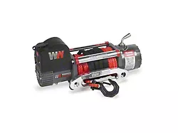 Warrior Winches Samurai 10,000 lb. 12v Electric Winch with Synthetic Rope (Universal; Some Adaptation May Be Required)