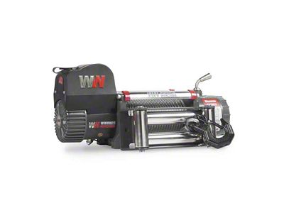 Warrior Winches Samurai 8,000 lb. 12v Electric Winch with Steel Cable (Universal; Some Adaptation May Be Required)