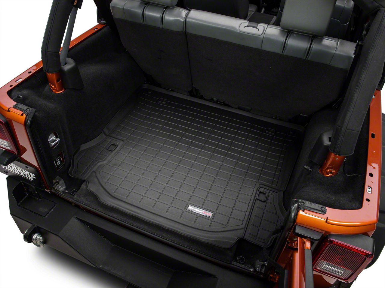 Weathertech Jeep Wrangler Cargo Liner; Black 40518 (11-14 Jeep Wrangler ...