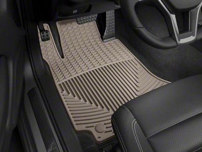 Weathertech All-Weather Front and Rear Rubber Floor Mats; Cocoa (13-24 4Runner)
