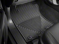 Weathertech All-Weather Front Rubber Floor Mats; Black (13-24 4Runner)