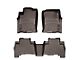 Weathertech DigitalFit Front and Rear Floor Liners; Cocoa (2010 4Runner w/ Passenger Side Floor Hook; 11-12 4Runner)