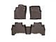 Weathertech DigitalFit Front and Rear Floor Liners; Cocoa (13-24 4Runner)