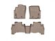 Weathertech DigitalFit Front and Rear Floor Liners; Tan (13-24 4Runner)