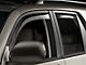 Weathertech Side Window Deflectors; Front and Rear; Dark Smoke (03-09 4Runner)