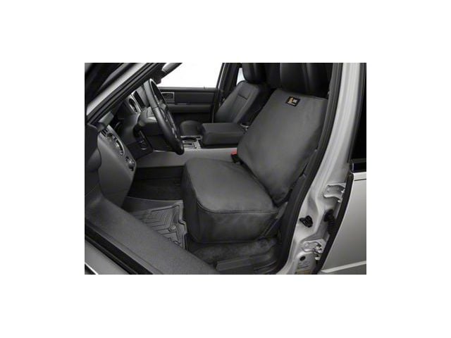 Weathertech Universal Front Bucket Seat Protector; Black (03-24 4Runner)
