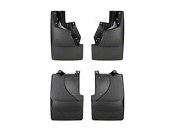 Weathertech No-Drill Mud Flaps; Front and Rear; Black (22-25 Bronco Raptor)