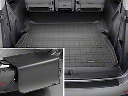 Weathertech DigitalFit Cargo Liner with Bumper Protector; Behind Second Row; Black (21-25 Bronco Sport w/ Full Size Spare Tire)