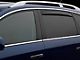 Weathertech Side Window Deflectors; Rear; Dark Smoke (21-24 Bronco Sport)