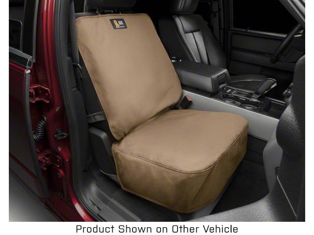 Weathertech Universal Front Bucket Seat Protector; Tan (21-24 Bronco Sport)