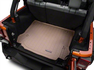 Weathertech DigitalFit Cargo Liner; Tan (11-14 Jeep Wrangler JK 4-Door)