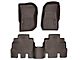 Weathertech DigitalFit Rear Floor Liner; Cocoa (14-18 Jeep Wrangler JK 4-Door)