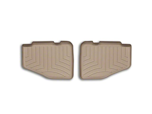 Weathertech DigitalFit Rear Floor Liner; Tan (97-06 Jeep Wrangler TJ)