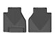 Weathertech All-Weather Rear Rubber Floor Mats; Black (08-21 Frontier King Cab)