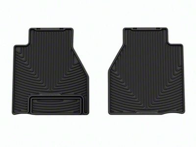 Weathertech All-Weather Rear Rubber Floor Mats; Black (22-25 Frontier King Cab)