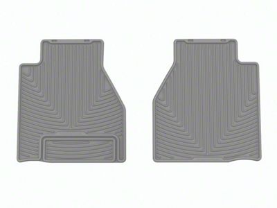 Weathertech All-Weather Rear Rubber Floor Mats; Gray (22-25 Frontier King Cab)