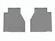 Weathertech All-Weather Rear Rubber Floor Mats; Gray (22-24 Frontier King Cab)