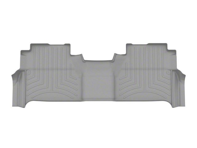 Weathertech DigitalFit Rear Floor Liner; Gray (22-24 Frontier Crew Cab w/o Fender Audio System)