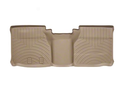 Weathertech DigitalFit Rear Floor Liners; Tan (05-21 Frontier King Cab w/o Rockford Fosgate Audio System)