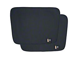 Weathertech Door Protectors; 26-Inch x 18-Inch; Black (Universal; Some Adaptation May Be Required)