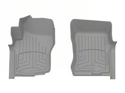 Weathertech Front Floor Liner HP; Gray (08-21 Frontier)