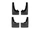 Weathertech No-Drill Mud Flaps; Front and Rear; Black (22-24 Frontier, Excluding PRO-4X & PRO-X)