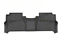 Weathertech Rear Floor Liner HP; Black (08-21 Frontier Crew Cab)