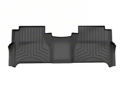 Weathertech Rear Floor Liner HP; Black (08-21 Frontier Crew Cab)