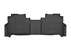 Weathertech Rear Floor Liner HP; Black (22-25 Frontier Crew Cab)