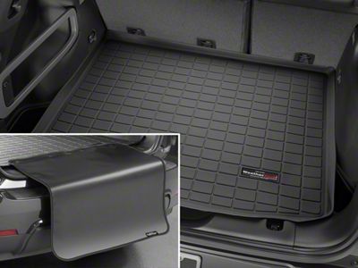 Weathertech DigitalFit Cargo Liner with Bumper Protector; Behind 2nd Row; Black (14-18 Jeep Cherokee KL)