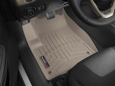 Weathertech DigitalFit Front Floor Liners; Tan (14-15 Jeep Cherokee KL w/ Raised Floor)