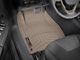 Weathertech DigitalFit Front Floor Liners; Tan (2015 Jeep Cherokee KL w/o Raised Floor; 16-23 Jeep Cherokee KL)